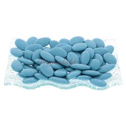 Drages chocolat turquoise 70 % cacao 500g