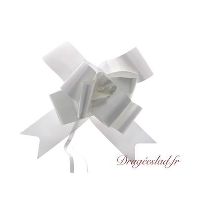 Noeud automatique papillon blanc