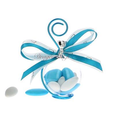 Boule communion turquoise calice