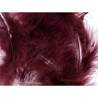 Plume bordeaux sachet de 20