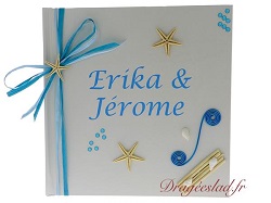 Livre d'or personnalis mariage