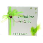 Livre d'Or orchide verte