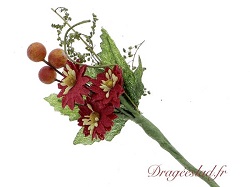 Fleur boite drages mariage