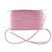 Cordelette satin rose