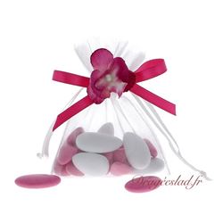 Sachet drages orchide fuchsia