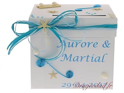 Urne Mariage personnalise