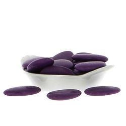 Drages Chocolat violette - 70 % cacao - 1kg