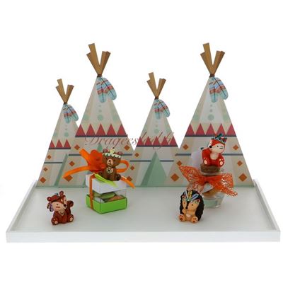 Présentoir Tipi Copains des Bois