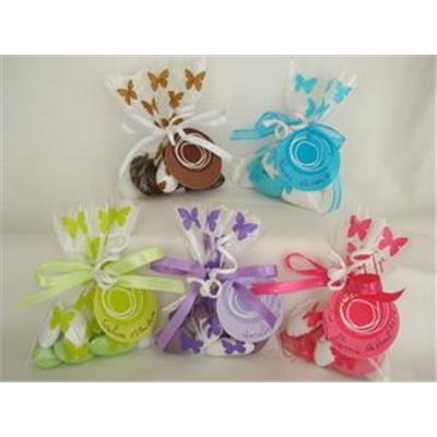 Sachet transparent papillons