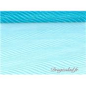 Chemin de table sable turquoise