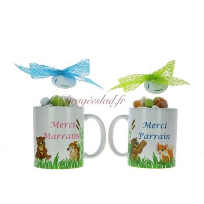 Mug Copain des bois Marraine et Parrain