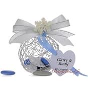 Boule drages mtal mariage hiver