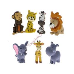 Figurines Jungle, lot de 7