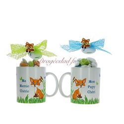 Mug Renard Mamie ou Papy