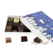 Boite chocolats traineau 210g