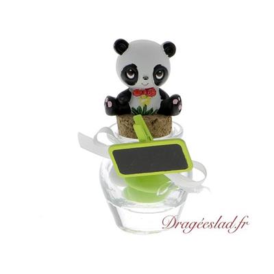 Pot rond dragées Panda