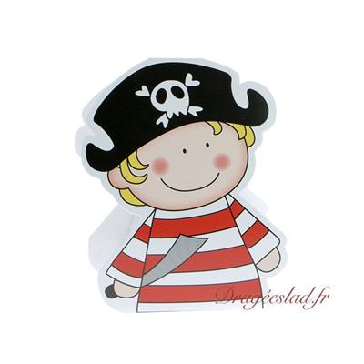 Boite à dragées Pirate Jack