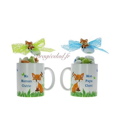 Mug Renard Maman ou Papa