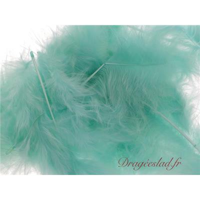 Plume vert d'eau en sachet