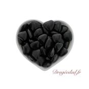 Dragées mini coeur chocolat noir 70 %