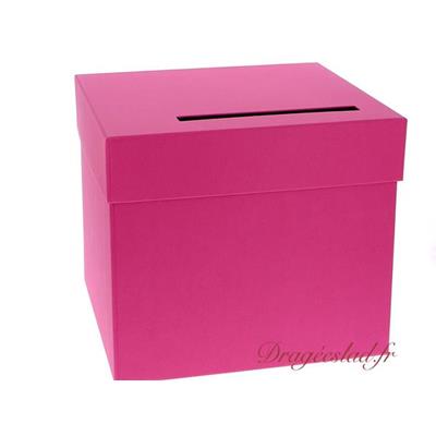 Urne mariage fuchsia