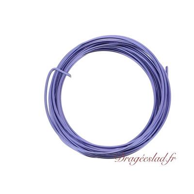 Fil aluminium violet 2 mm