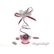 Goutte drages fuchsia orchide