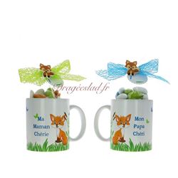 Mug Renard Maman ou Papa