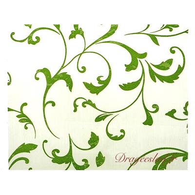 Chemin de table arabesque vert