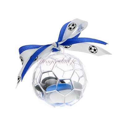 Contenant dragées ballon de foot - Plexi - 3