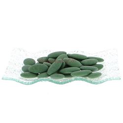 Dragées chocolat Vert Eucalyptus 70 % cacao Echantillon