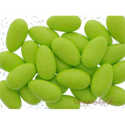 Dragées Caramel Beurre Salé Vert tilleul 500g