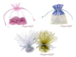 Sachet et tulle drages