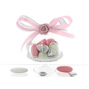 Mini cloche drages Baptme Rose