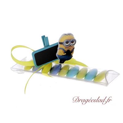 Contenant dragées Etui Minions