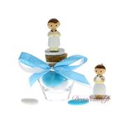 Pot drages communion turquoise