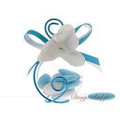 Boule drages turquoise orchide