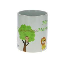 Mug dragées Parrain Marraine Jungle